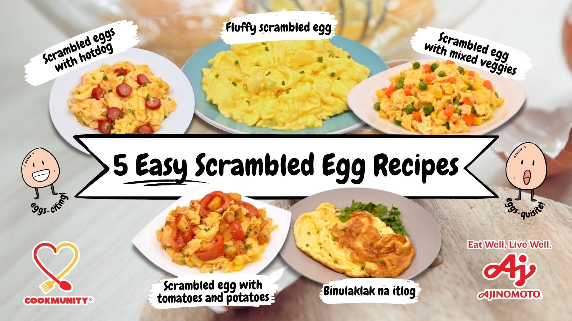 Fluffy Scrambled Eggs - Healthy Recipes Blog