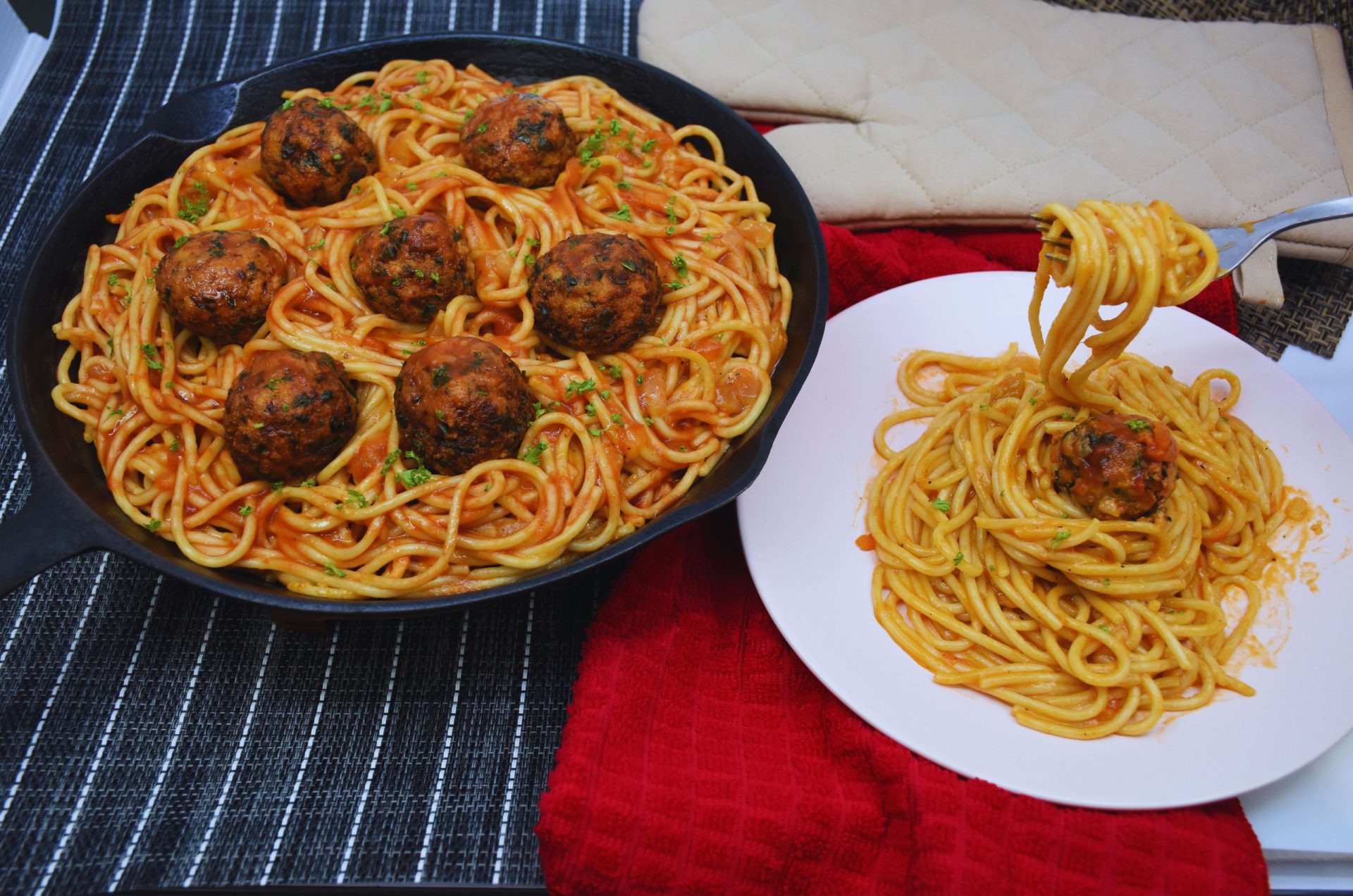 Ajinomoto Vegan Meatball One Pot Pasta Ajinomoto